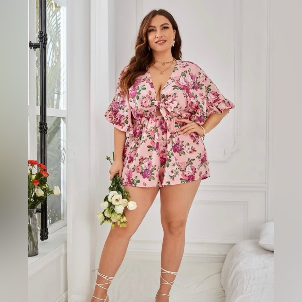 Pink romper
